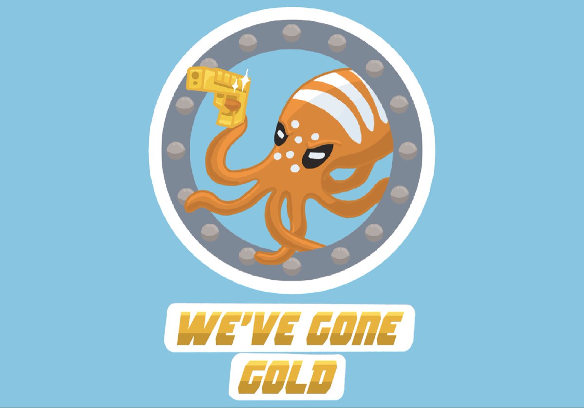 DustbathStudios's tweet photo. Spoiler Alert: WEVE GONE GOLD

GLOCKTOPUS is officially available to WISHLIST ON STEAM!!

#Indiegame #indiedev #indiegames #newgame #gamedevlife #IndieGameDev #NoAI #Wishlist #newsteamgame #Steamworks #Steam #gamer https://t.co/uSehffmHz1