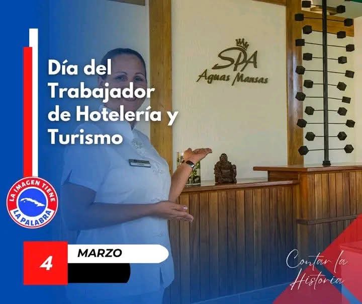 Muchas felicidades para  todos los trabajadores de Hotelería y Turismo ,en especial los del Camagüey en  su día. #UnidosXCuba
