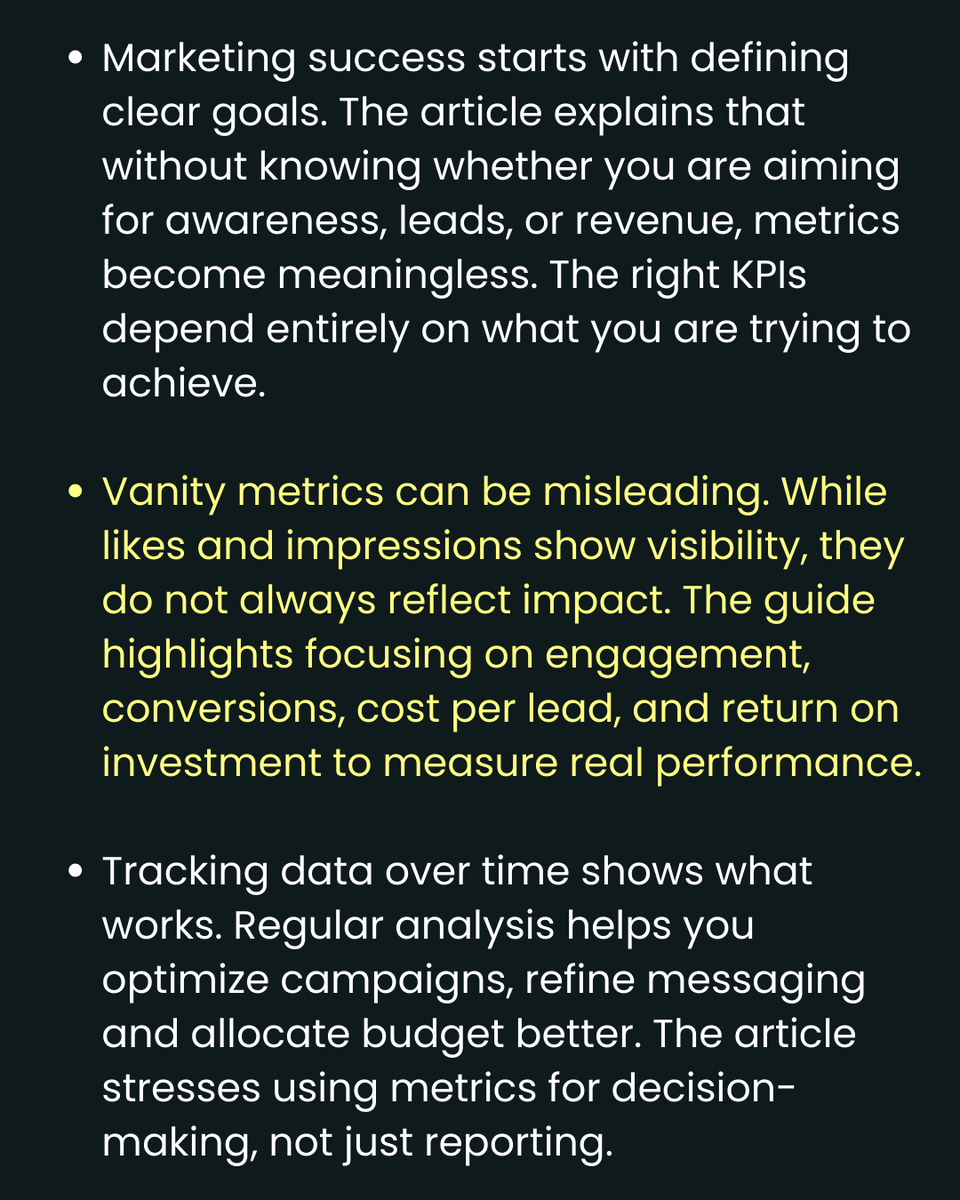 newlightdigital's tweet photo. Likes and impressions don’t tell the full story.
This guide explains which marketing metrics really matter and how to track performance tied to real business goals.

COMMENT “MARKETING METRICS” FOR THE GUIDE.
#marketingmetrics #digitalmarketing #KPIs #marketingstrategy https://t.co/M65VeZyu5p