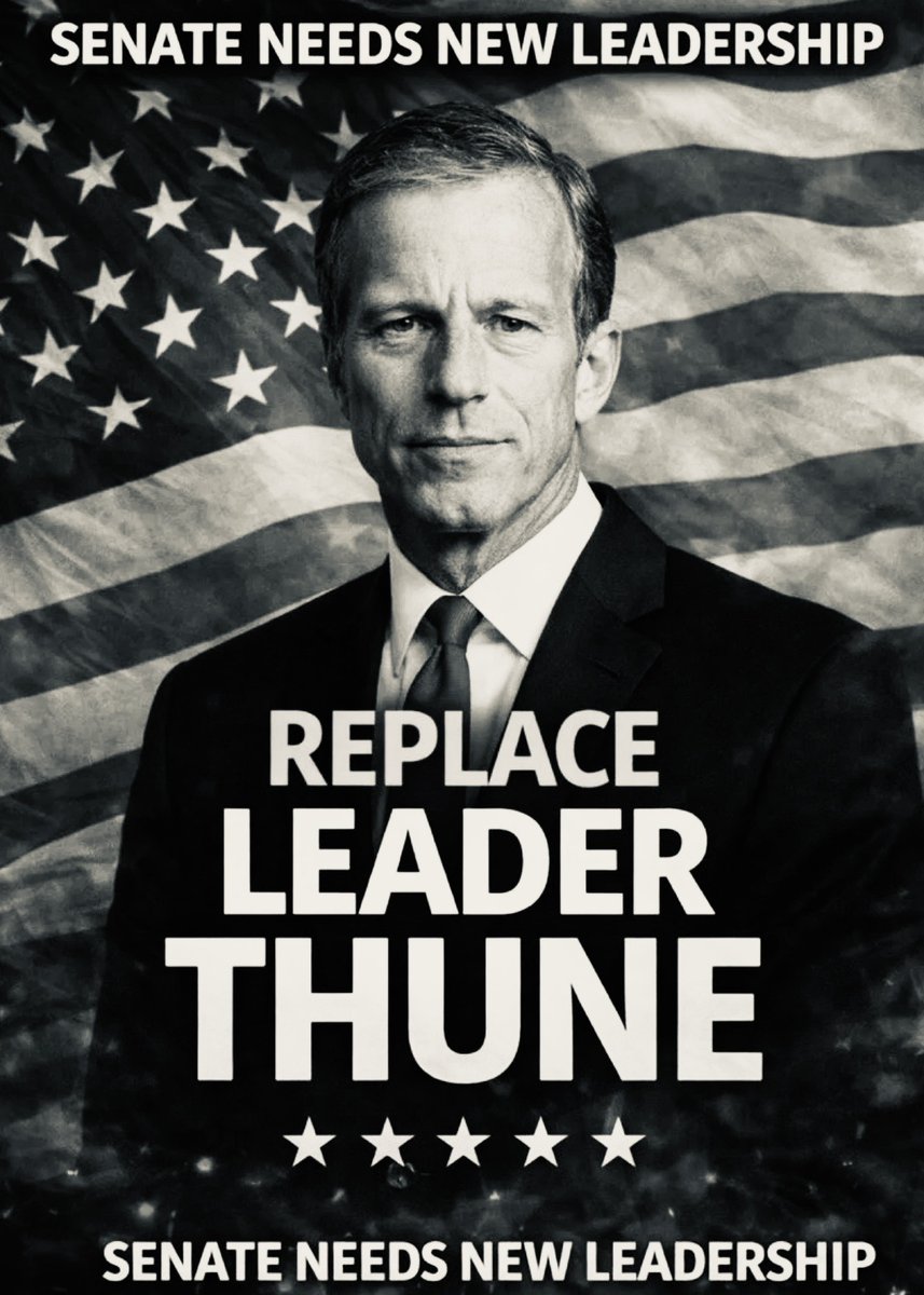 Rio1Tessa's tweet photo. @BasedMikeLee The State of South Dakota and @SenateGOP must act to free us from this man who puts the will of voters LAST.
#recallJohnThune #FireThune #TalkingFilbuster #PassTheSAVEAmericaActNOW https://t.co/A2iCv7472Z