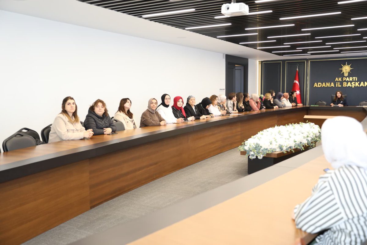 📍 Adana İl Başkanlığı

İl Kadın Kolları haftalık olağan istişare ve değerlendirme toplantımızı gerçekleştirdik.

Toplantımız hayırlara vesile olsun.

#birliktegüçlüyüz 🇹🇷