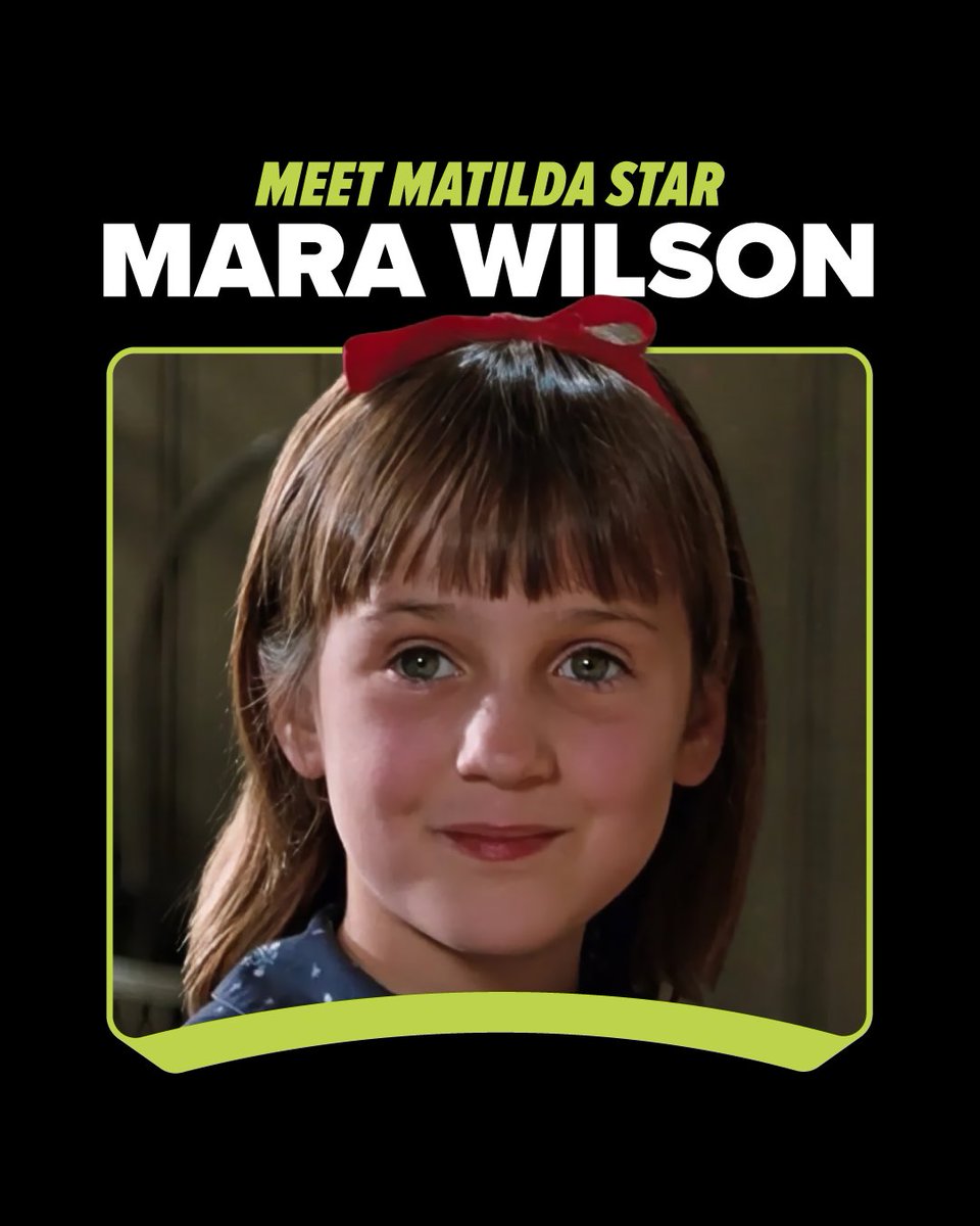 You watched her read every book in the library and use her powers for mischief 🧠 Now you can see Mara Wilson from Matilda in person at Toronto Comicon this month. Get your tickets: spr.ly/6019hAd8T

#TorontoComicon #TorontoEvents #Matilda #Nostalgia