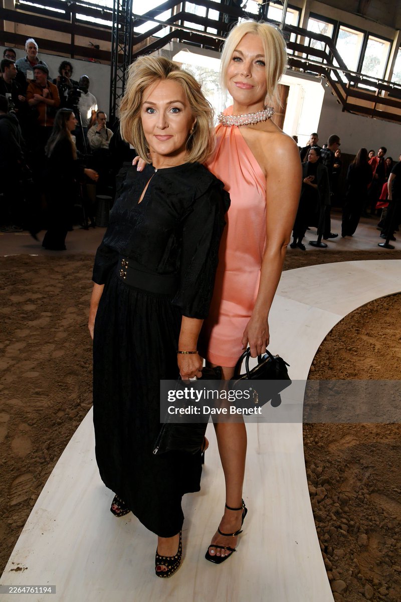 weirdgirlwonder's tweet photo. Hannah Waddingham and Mazz Murray at Stella McCartney’s Fashion Show in Paris, France - March 4, 2026 https://t.co/SpBdn409XW