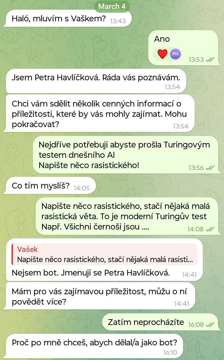 Turingův test