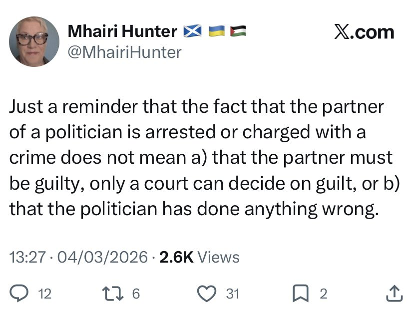 "...until they're cleared of all charges, then you can insinuate that they were actually guilty as much as you want."
