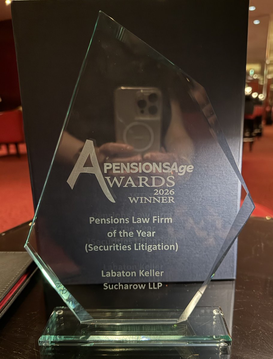 Labaton Keller Sucharow LLP tweet media