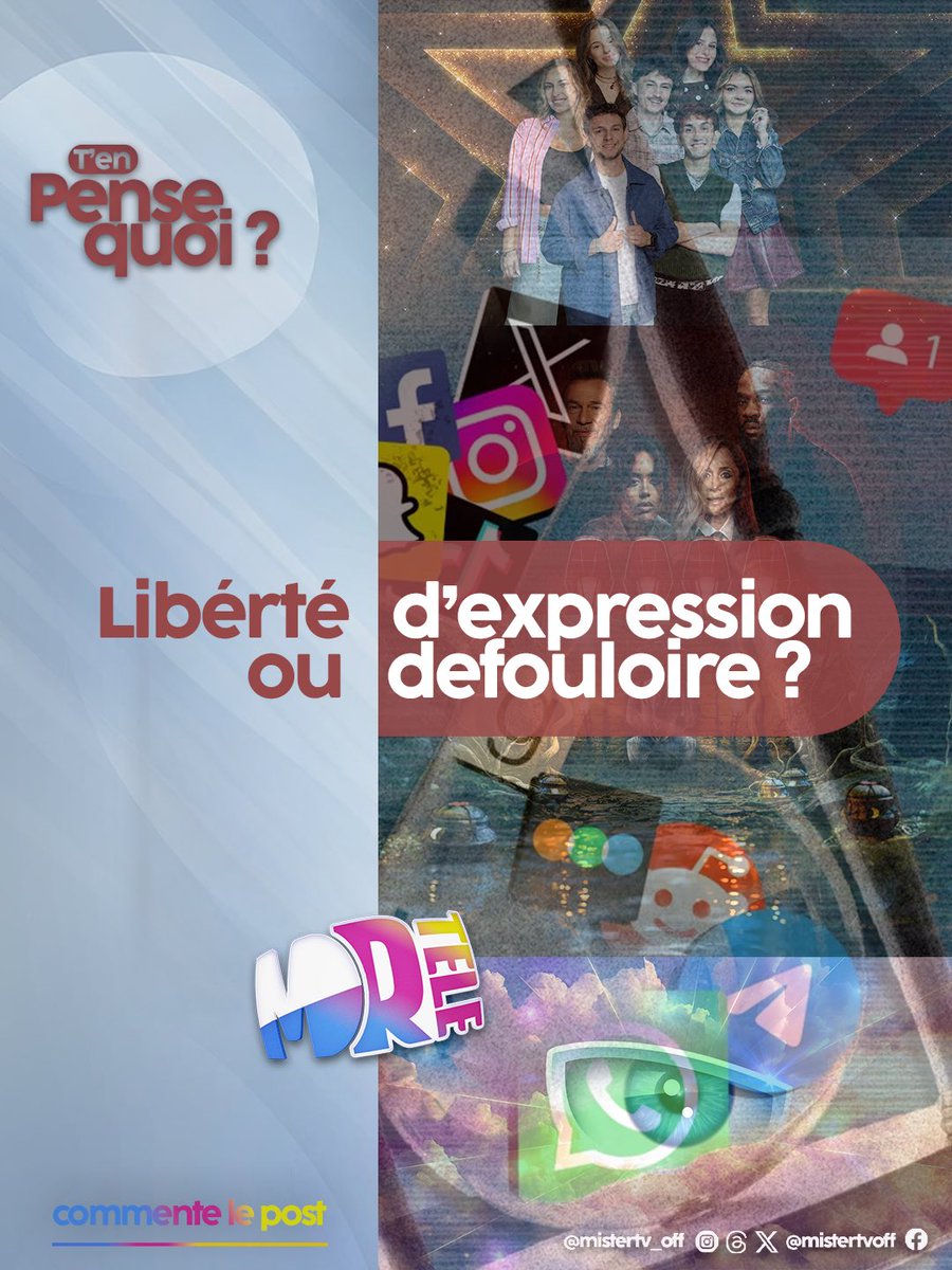 misteralex_off's tweet image. 🆕 🗣️ T’EN PENSES QUOI ? #1

On peut ne pas aimer une émission.
On peut critiquer un candidat.
On peut donner son avis.

Mais à quel moment critiquer devient s’acharner ?

#MisterTV 1/4 👇