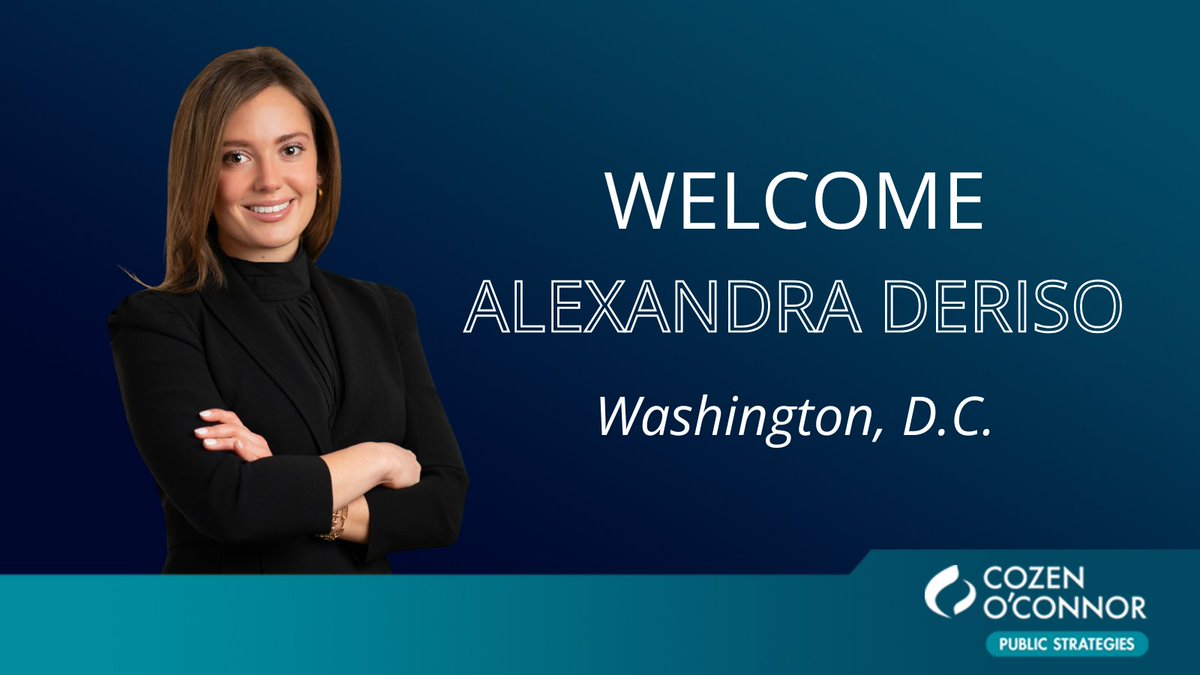 Cozen O'Connor Public Strategies tweet media