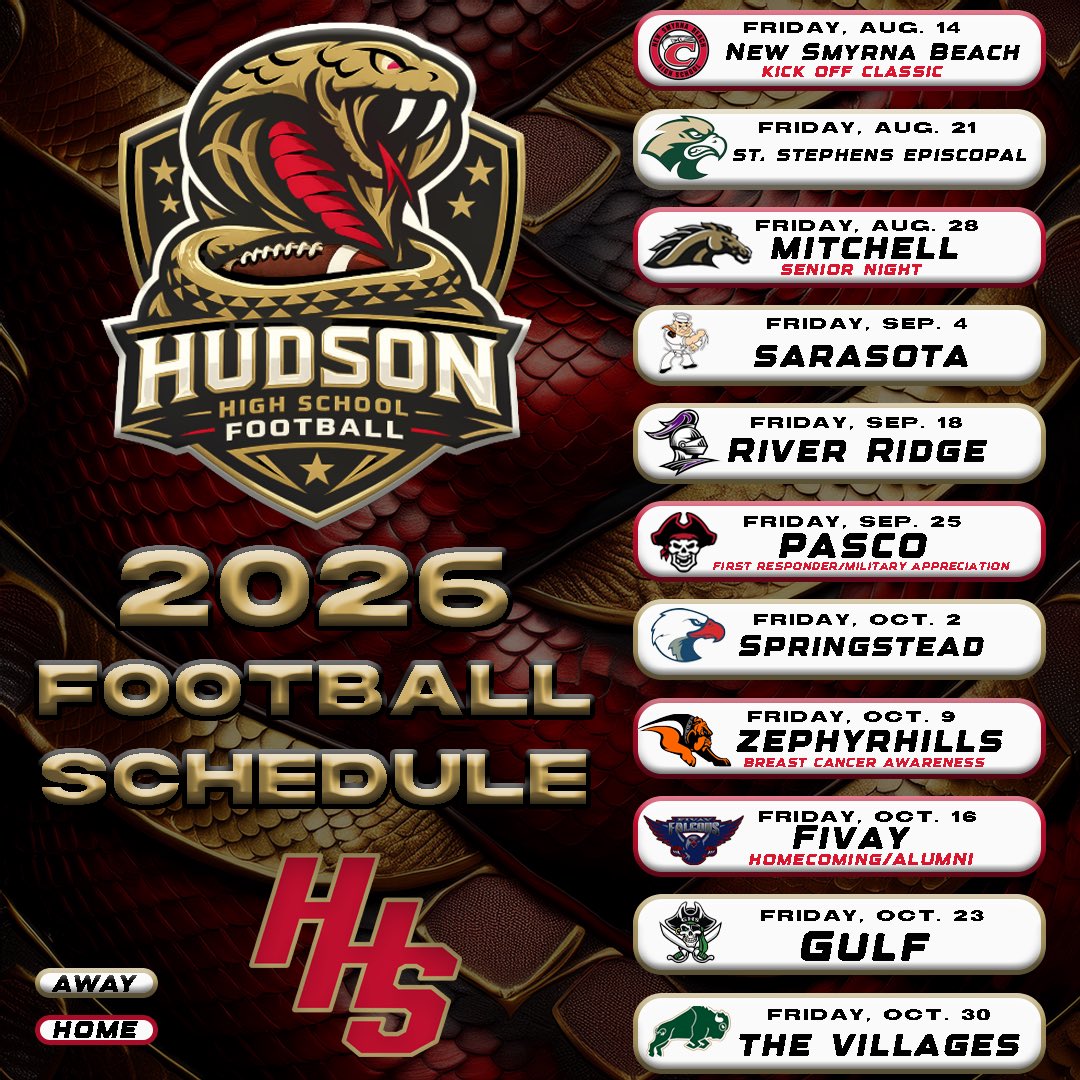 Hudson Football tweet media