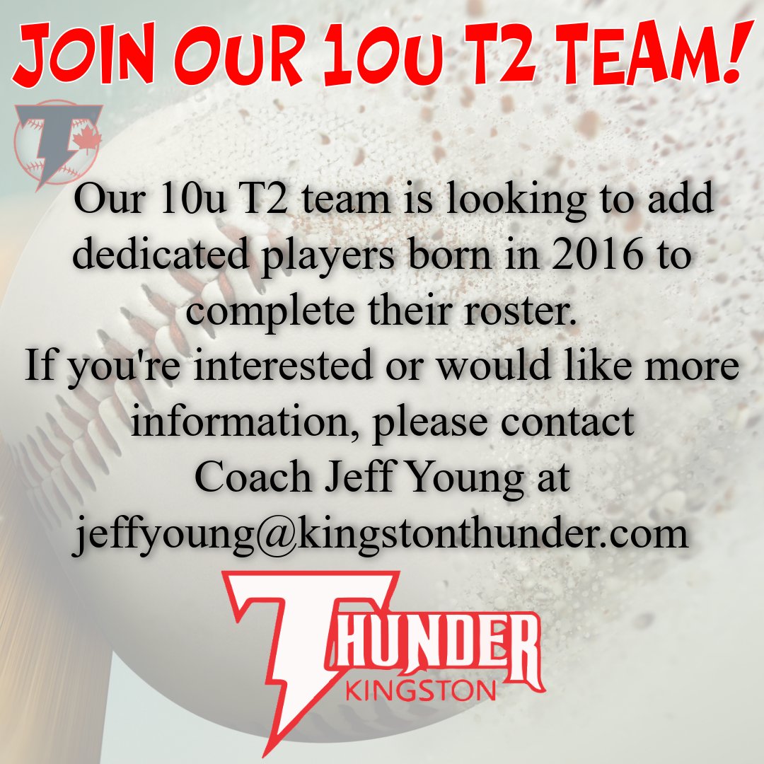 Kingston Thunder (@kingstonthunder) on Twitter photo 