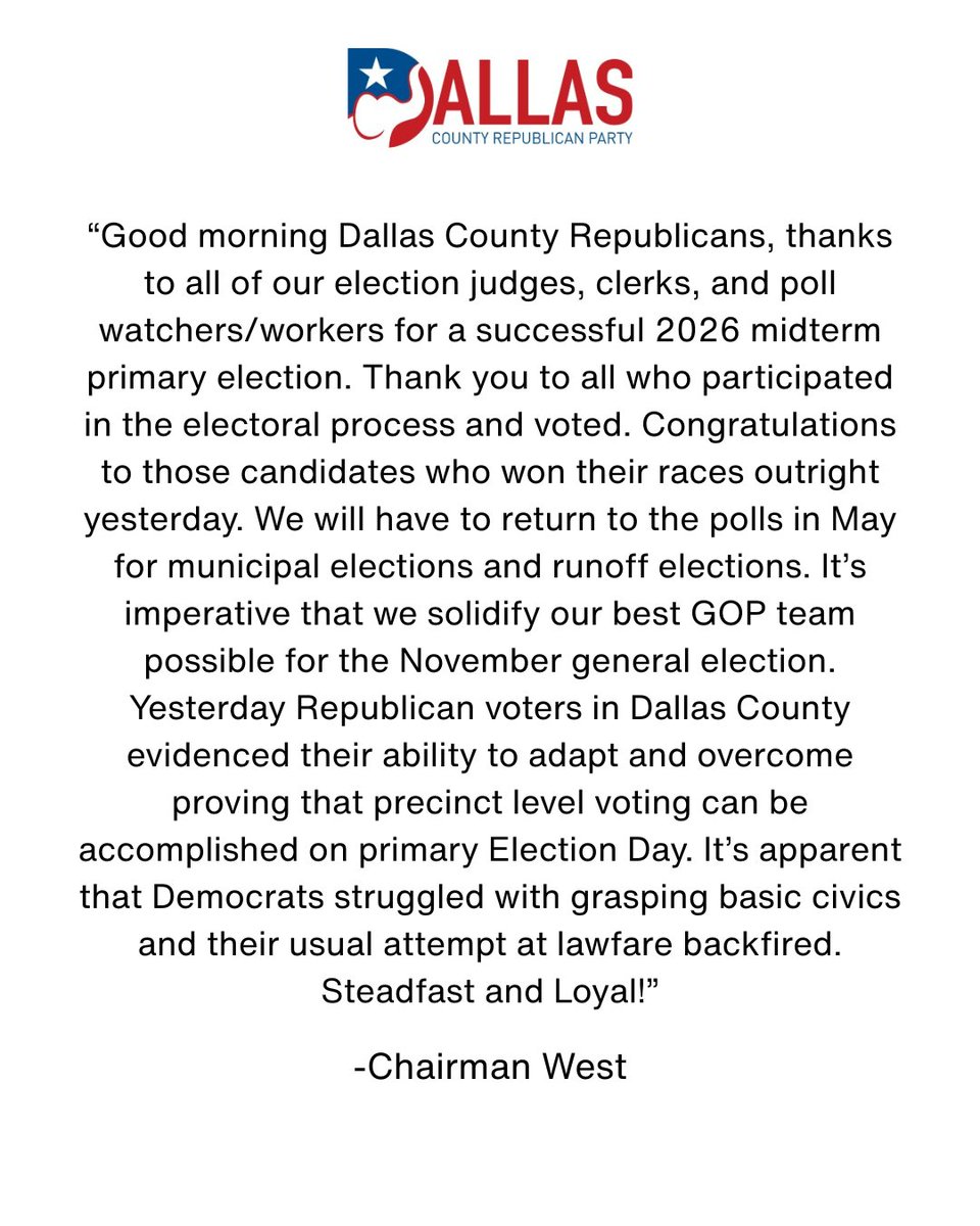 Dallas County GOP tweet media