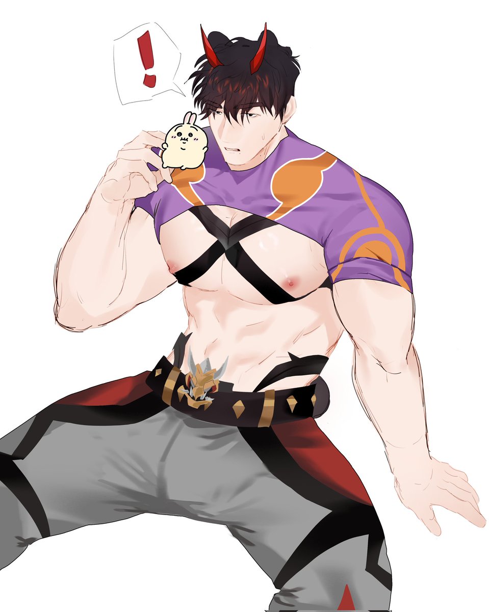 My OC in Itto outfit