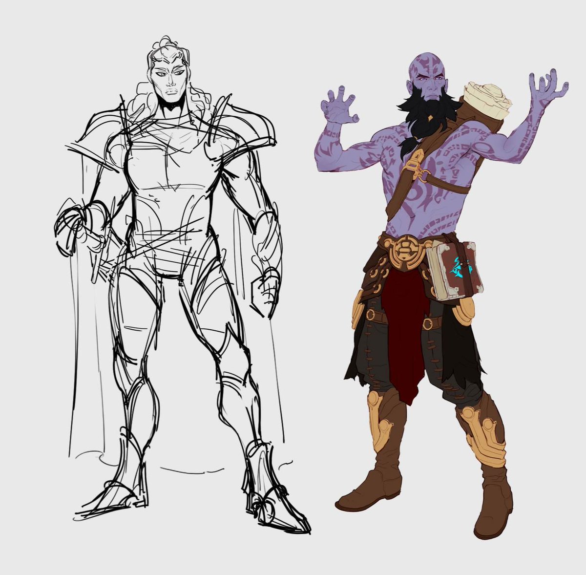 Repost of my never finished Demacian oc given how it's trending .

Captain Amellia of Dawnvault
