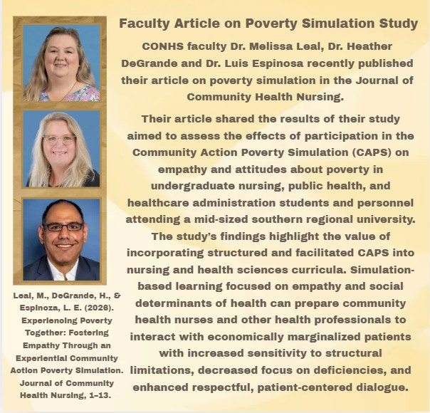 Texas A&M University - Corpus Christi CONHS tweet media