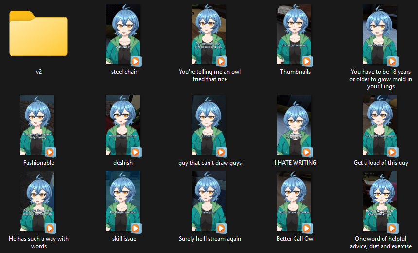 Thank you, Owl who decided to record a whole yap session at 3 in the morning