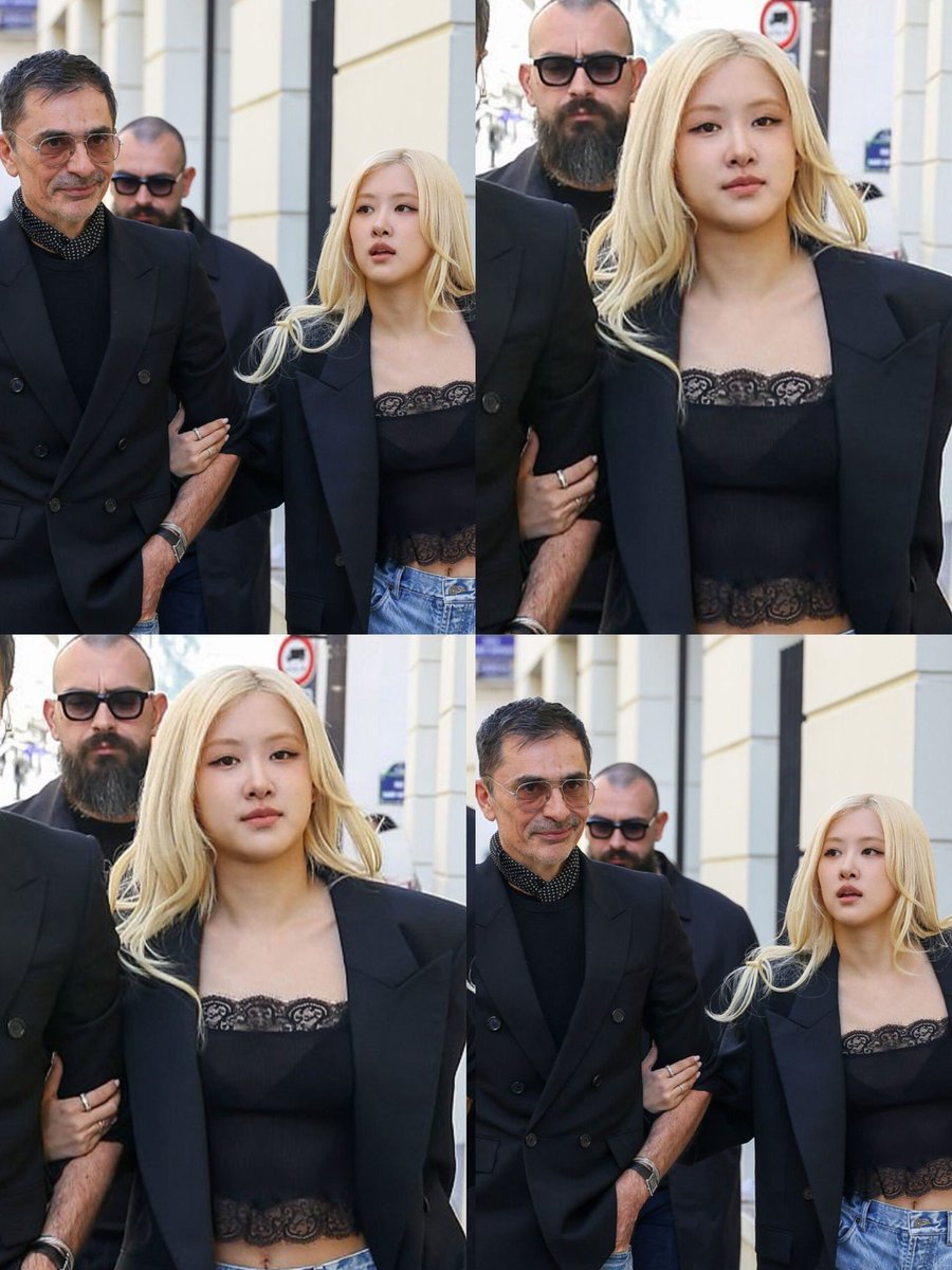 #ROSÉ with YSL's Emmanuel Tomasini 🖤