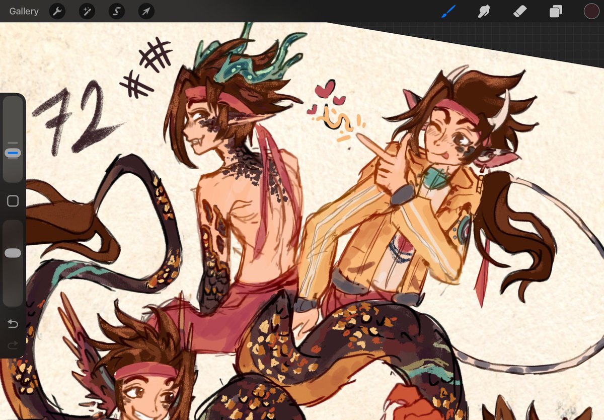 More WIP for MK and his half 72 transformations 🔥
#LMKfanart