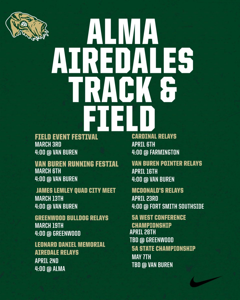 Alma Airedale Track & Field tweet media