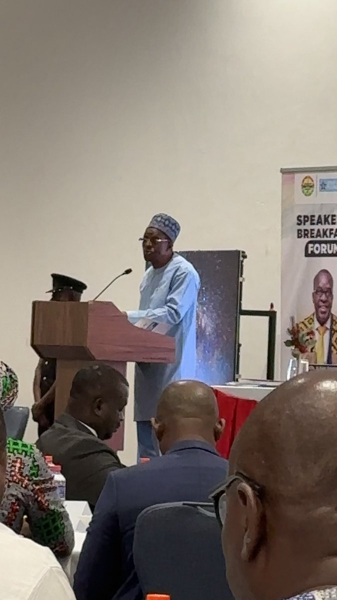 Honoured to represent UniMAC today at the Speaker’s Breakfast Forum hosted by Parliament of Ghana 🇬🇭

Rt. Hon. Alban Bagbin acknowledged young leaders who started from the university level — a powerful reminder that student leadership is the foundation of national leadership.