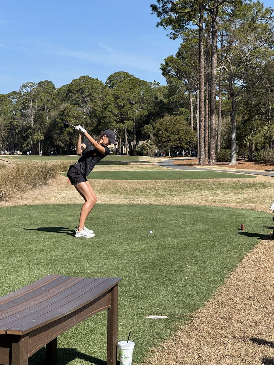 gamecock_doc's tweet image. Beautiful weather today at #DRI @KBDugan tried to get a few action shots of our @GamecockWGolf