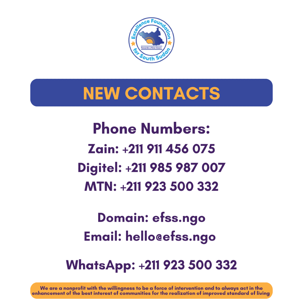 Excellence Foundation for South Sudan tweet media