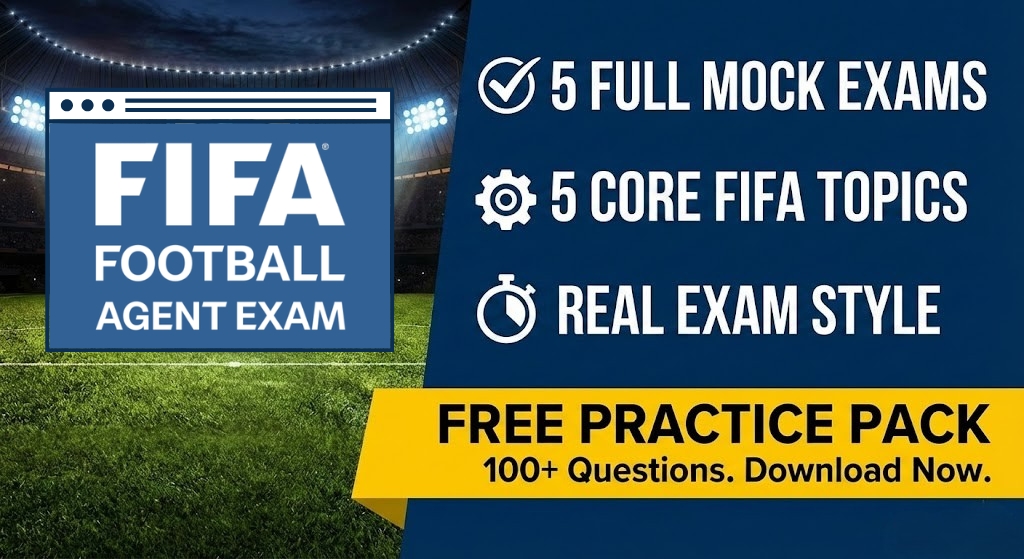 Fennecdeve's tweet image. If you're preparing for the FIFA Agent Exam…

We released 100 free practice questions to test your knowledge before the exam.

Download them here ↓

[fennecdeve.gumroad.com/l/100]

#FifaAgentExam #FreeQuestions #FootballAgent #SoccerExamPrep #FifaCertification #AgentTraining