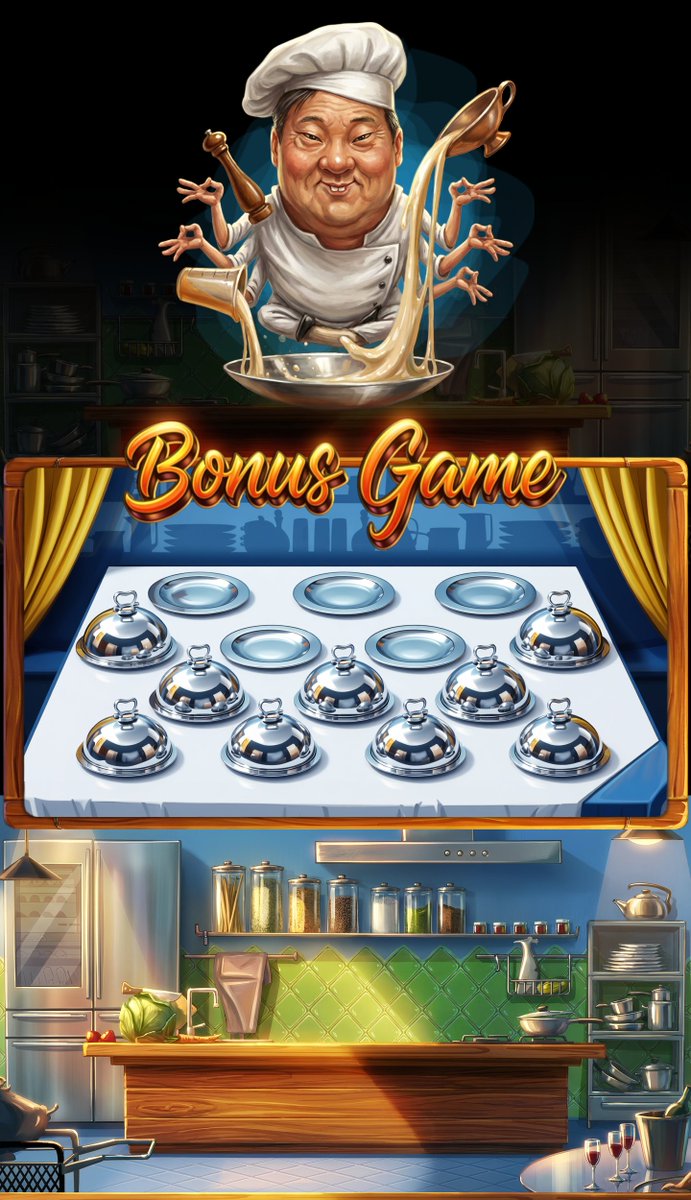 Game Slot Machine: Genius Chef
slotopaint.com/genius-chefs/
Genius Chef includes all the classic slot mechanics players expect. A versatile Wild symbol helps complete winning combinations, while the Scatter symbol unlocks exciting Free Spins filled with enhanced winning potential.