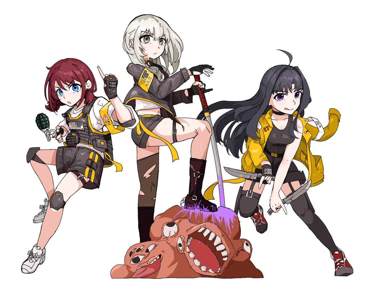 qiu21664's tweet photo. 新川崎（仮）戦闘チーム
#ガールズバンドクライ https://t.co/JYHbAE3ctK
