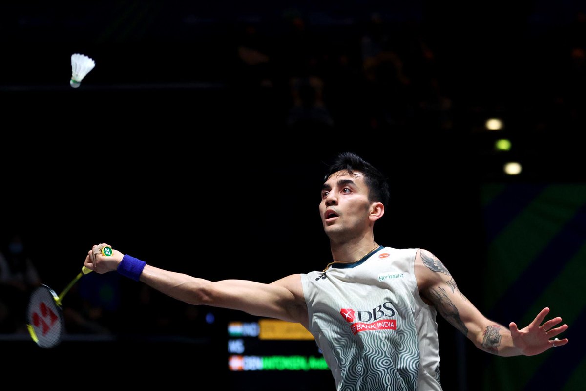 hndrdindia's tweet photo. Lakshya Sen takes down World No.1 Shi Yuqi at the All England Open. 🇮🇳🔥
A 3-game thriller: 23-21, 19-21, 21-17.

Big statement on one of badminton’s biggest stages.

#Badminton #EnglandOpen #INDIA https://t.co/bhBceCYmb9