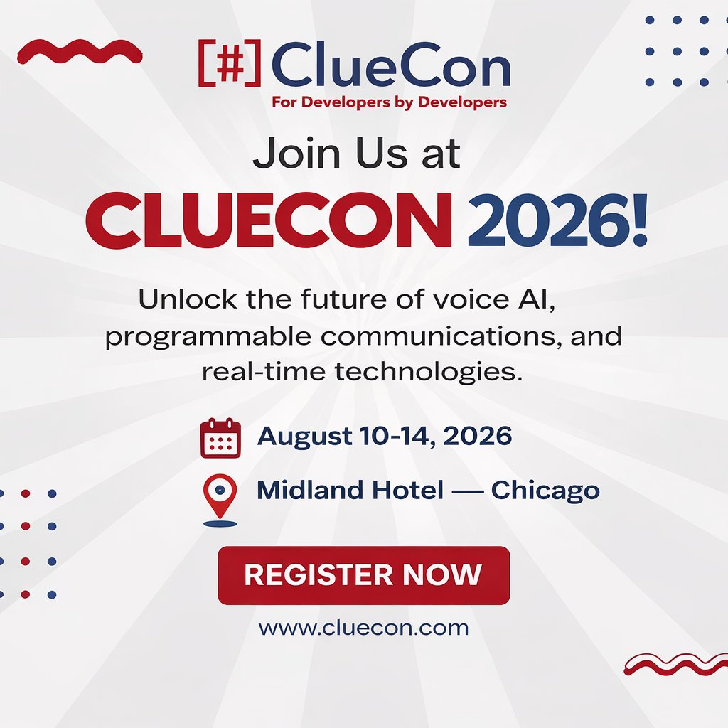ClueCon tweet media
