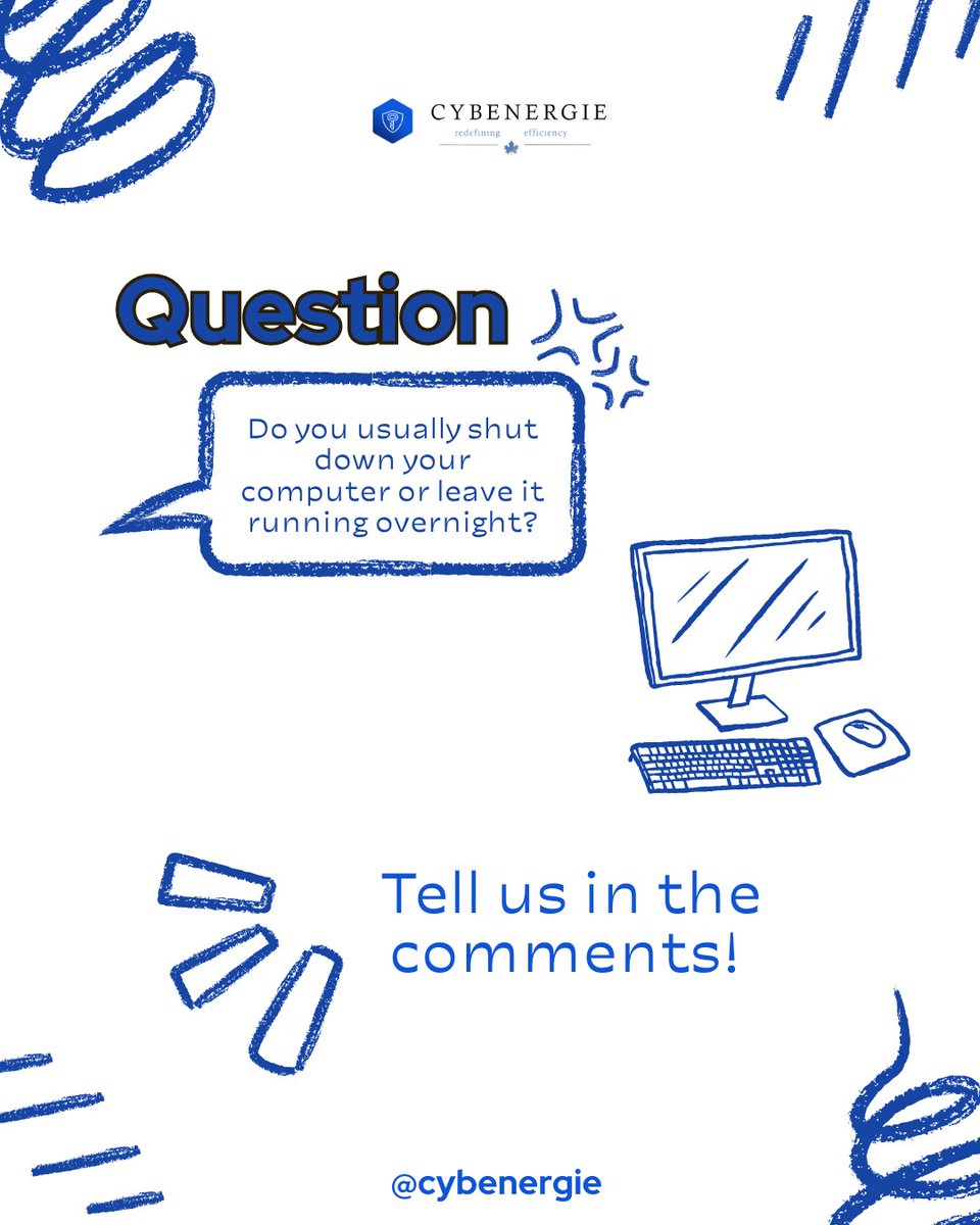 cybenergie's tweet photo. Tell us in the comments! 👇

https://t.co/iRY2rEGd73

#Cybenergie #TechQuestion #ITTips #ComputerTips #TechTalk #BusinessTechnology https://t.co/Efv8BGmta1