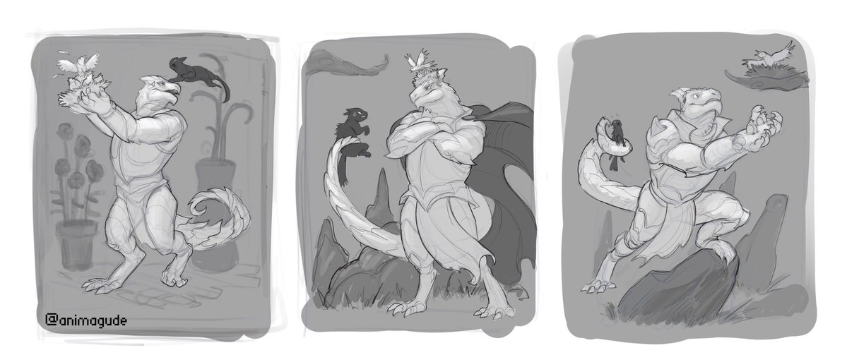 AnimaGude's tweet photo. Commission thumbnails for Rurcipper https://t.co/X7TYAxgWpq