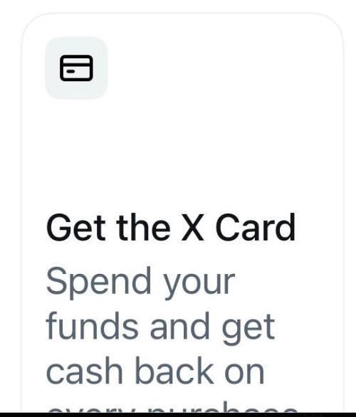 falitness_'s tweet photo. according to shatner's tweet it is x card, not 𝕏 card

$xcard

BU9KGa1tZDcQHEb5bT5tbmxPCSMsRUFs3xNqSXstGB4w

EnTu4xYmd49b6drs6FwTodxcJW1sHFurbvueyk9Kpump