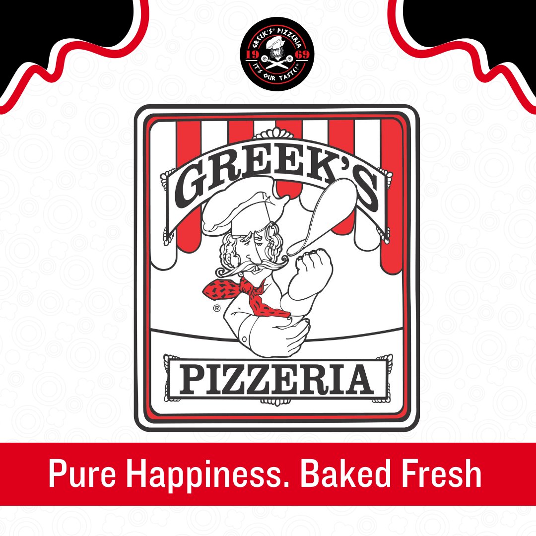 The easiest way to make the whole house happy? Bring home the Greek's. 🏠❤️

#greekspizzeria #timelesstaste #freshpizza