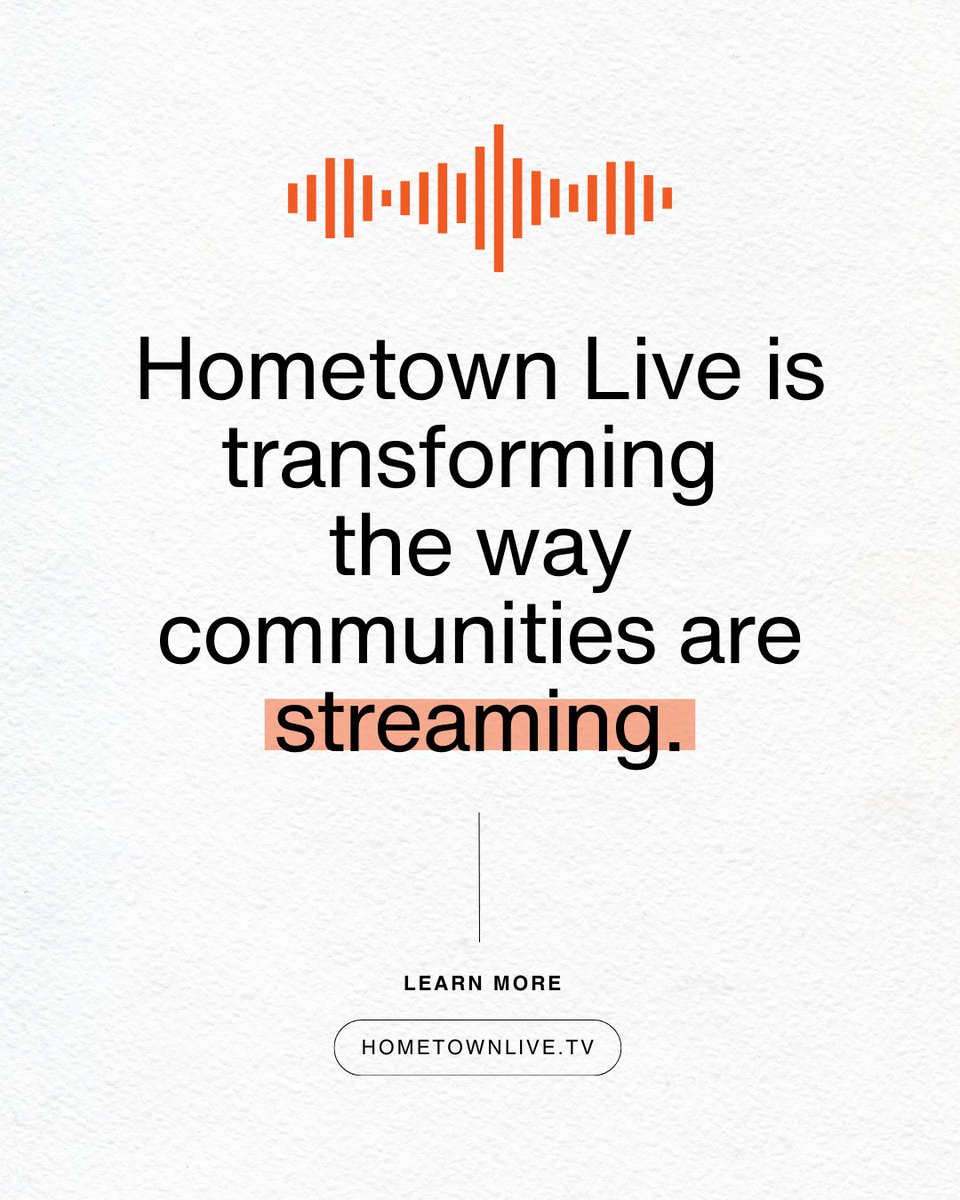 HL_Nevco's tweet image. Your community. Your stories. Live. 📹

Watch hometown events with professional quality and easy access for every fan — and learn more about how Hometown Live is bringing communities together in our latest blog post.

#StreamLocal #HomeTownLive
Click Here: nevco.com/?p=30440&amp;amp;previ…
