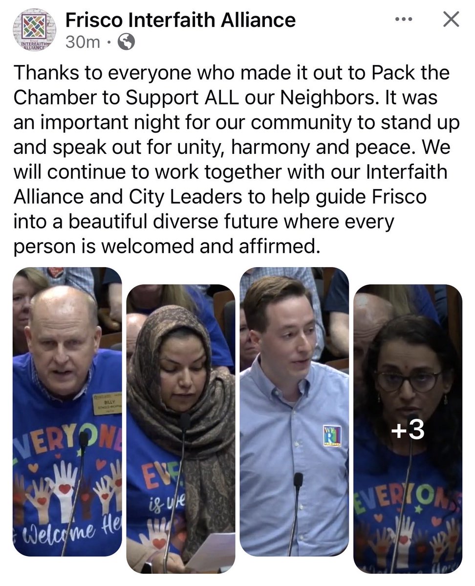 The guy in the 3rd picture… “I don’t have kids, but if I did I would want them in Frisco where it is diverse” bro…and your kids would absolutely hate you for it. Just ask my daughters how Frisco ISD treated them as white female students once it became mostly Indian. The first