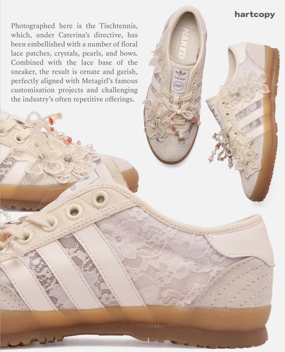 adidas tischtennis by naked x customised by metagirl