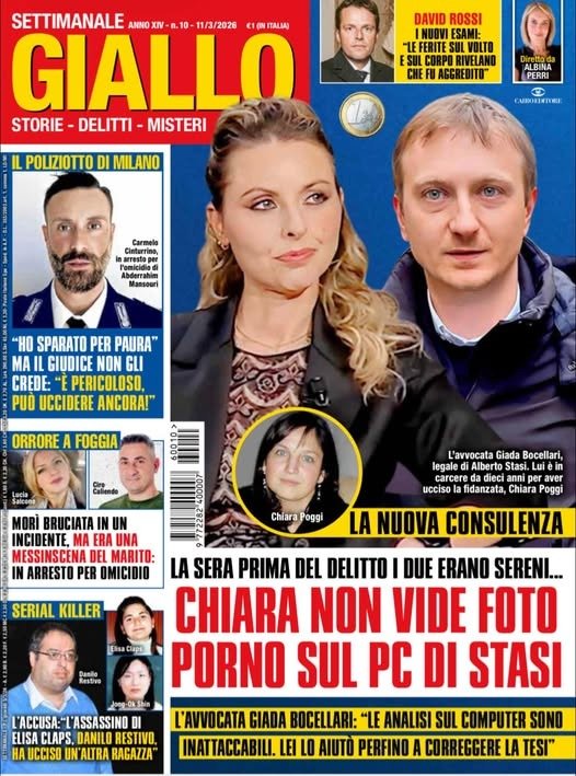 ESionis48158's tweet image. Domani in edicola @SettGiallo le ultime novità sulla ct informatica sul pc di #Stasi.
In copertina la bellissima Avv. #Bocellari
Sosteniamo #AlbinaPerri e i suoi Colleghi, altro che falsi proclami contro il #patriarcato e #panchinerosse
Le più violente sono donne(tte)
#Garlasco