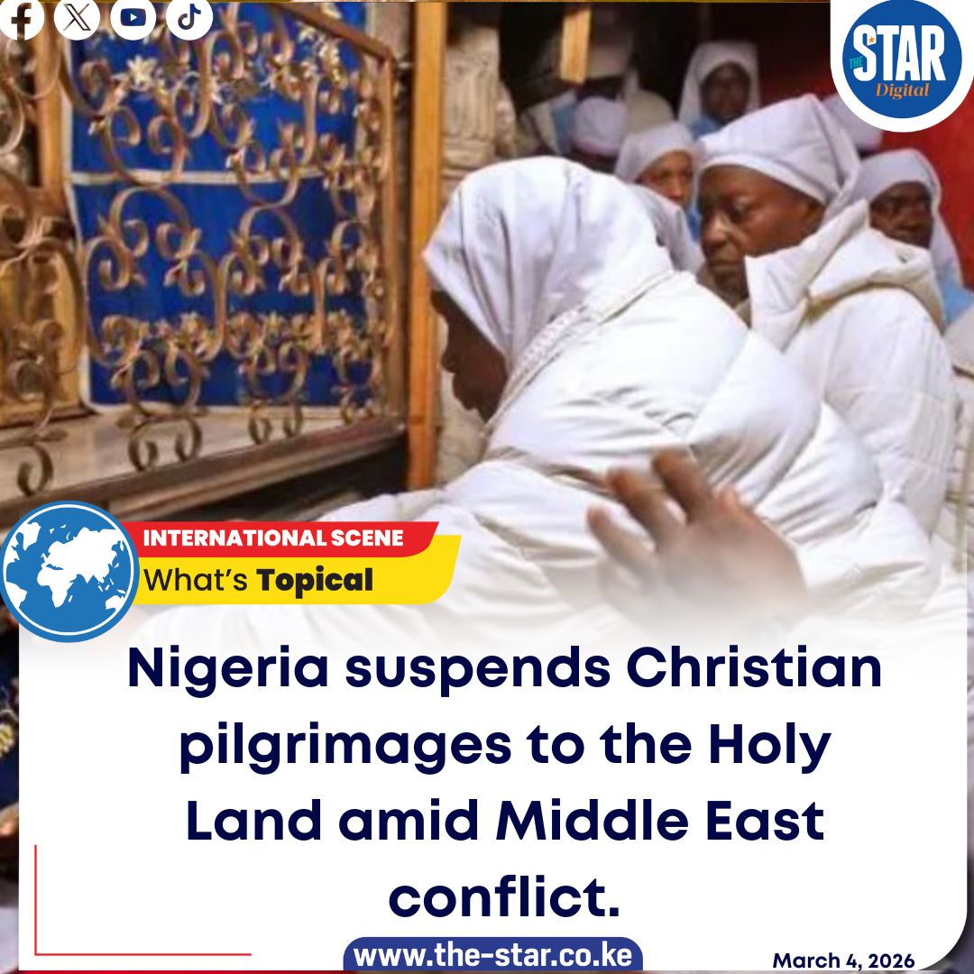 Nigerian authorities have suspended all pilgrimages to Israel and the West Bank, citing security concerns amid the Middle East conflict.
#starkenyanews