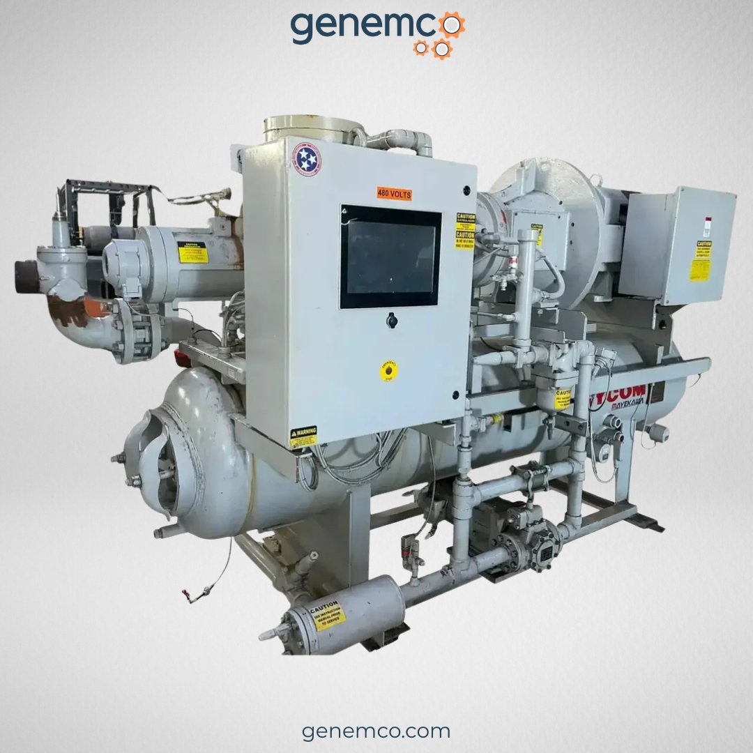Genemco's tweet image. Need a reliable screw compressor? ❄️💪
Check out this Mycom Rotary Screw Compressor Package! 
In stock &amp;amp; ready to go from Genemco — dependable power when you need it.

hubs.li/Q0440yYx0

#Genemco #Mycom #ScrewCompressor #IndustrialRefrigeration #FoodProcessing #QualityUsed