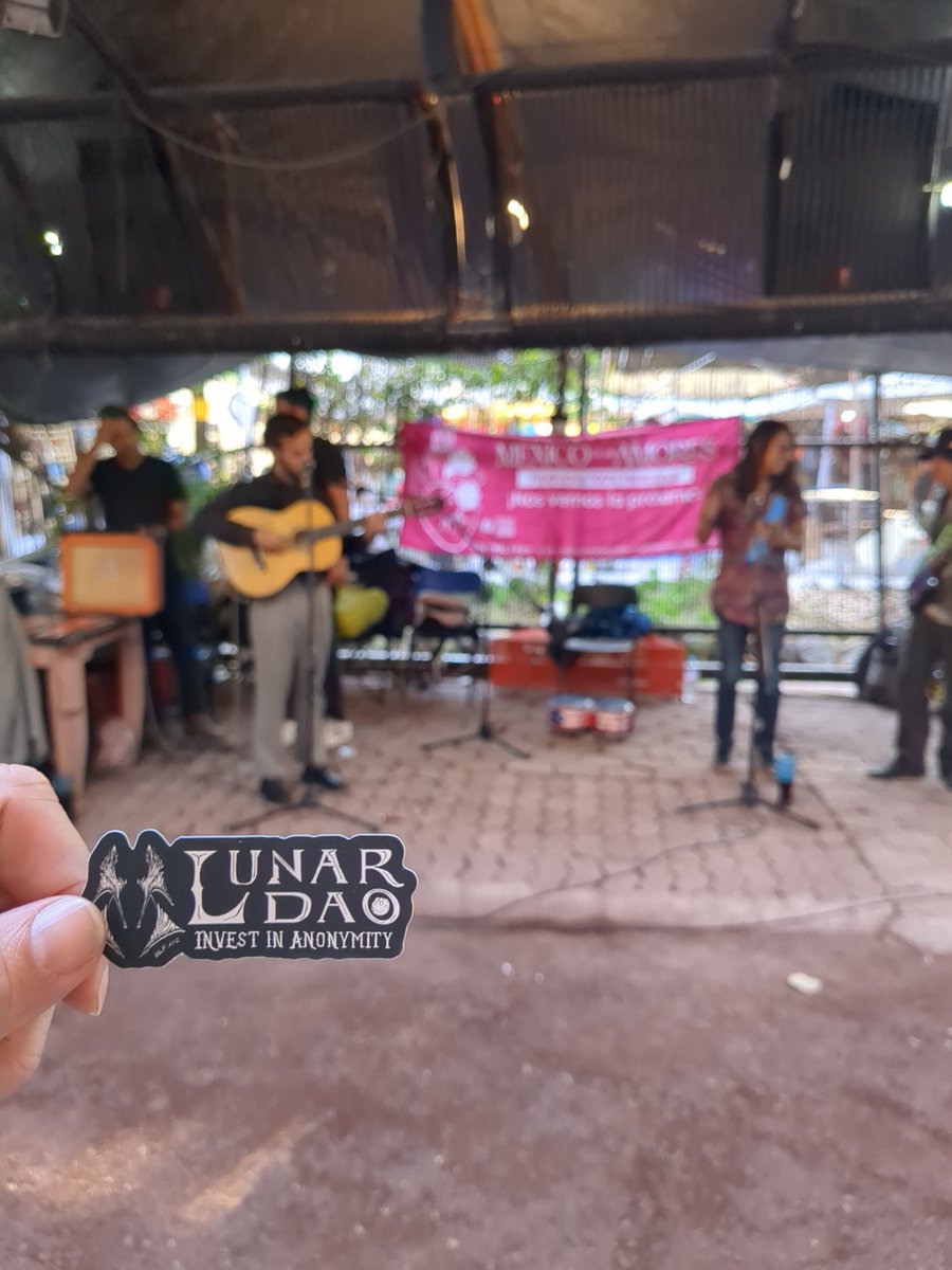 lunarpunksquad's tweet photo. Mexico City 🇲🇽 got the full LunarDAO treatment

Thanks @monerotopia for hosting this event and good vibes https://t.co/WjH19BNuLn