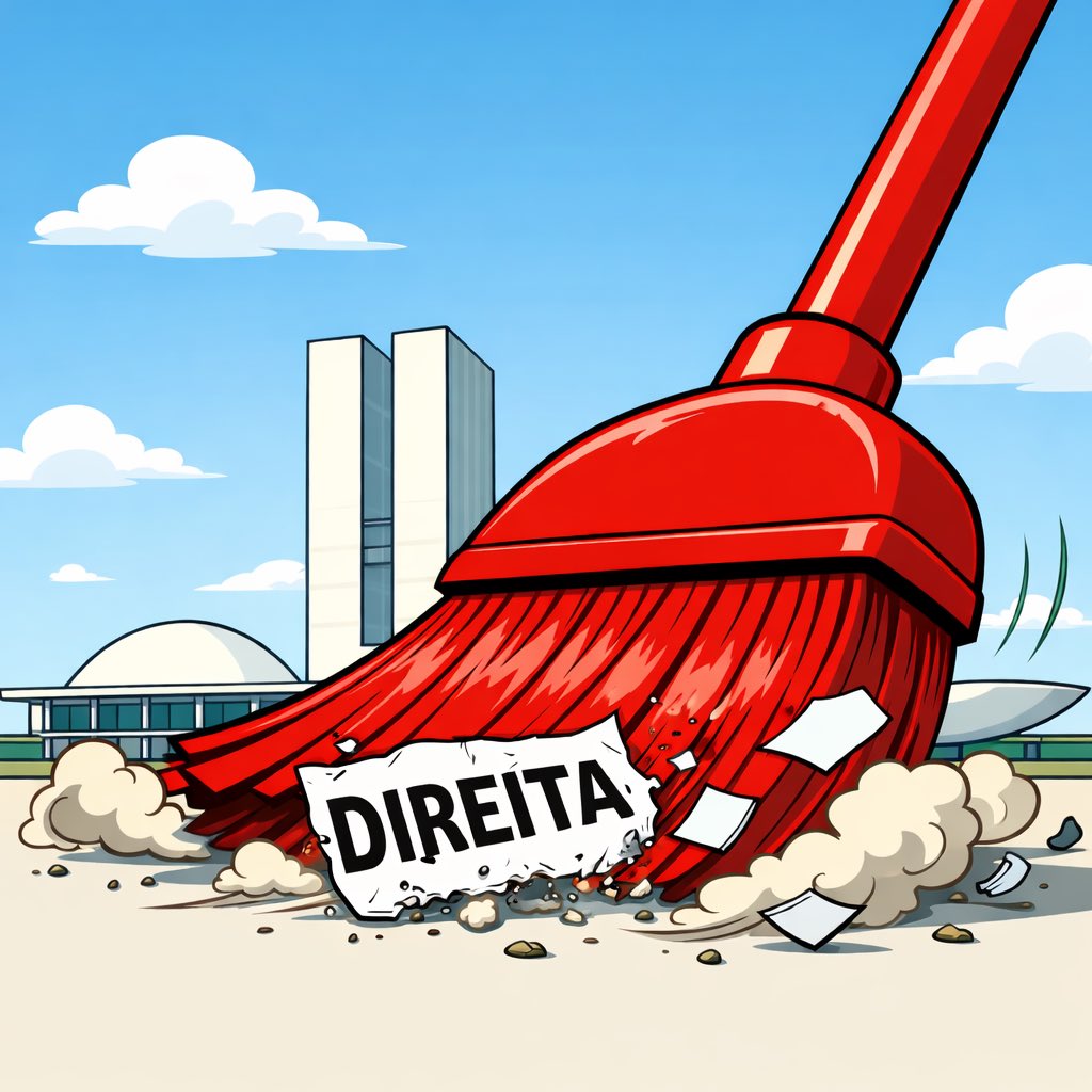 EM OUTUBRO VAMOS VARRER A DIREITA DO CONGRESSO 
VOTE 13
VOTE LULA