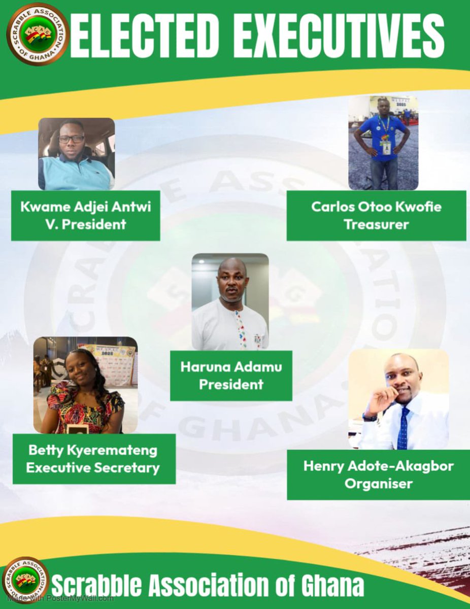 Scrabble Association of Ghana tweet media
