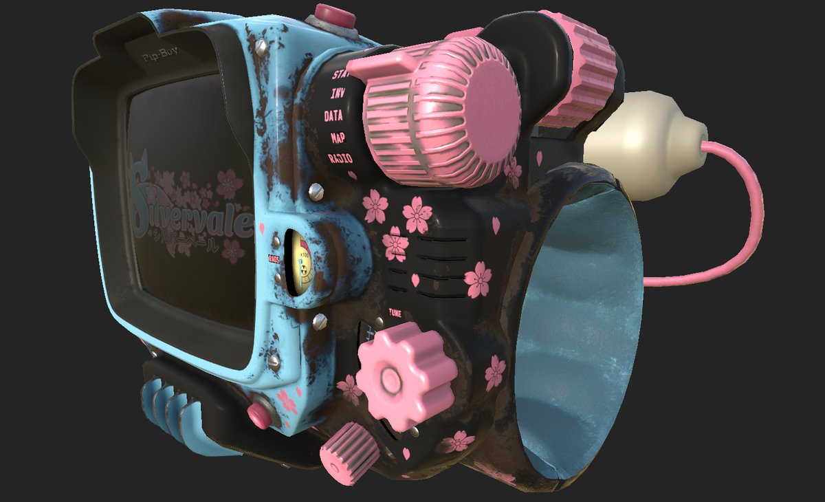 Silvervale Sakura Flower Pip-Boy Skin

#Silvervale #DoodleVale