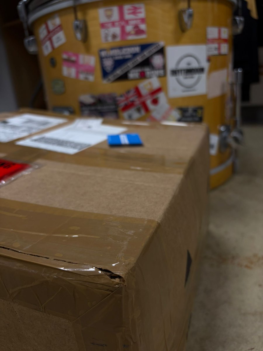DonsAction's tweet image. Our materials have arrived, preparations start on Friday night...👀

This is going to be special Dons fans! 🤍

#MKDons #MiltonKeynes #COYD