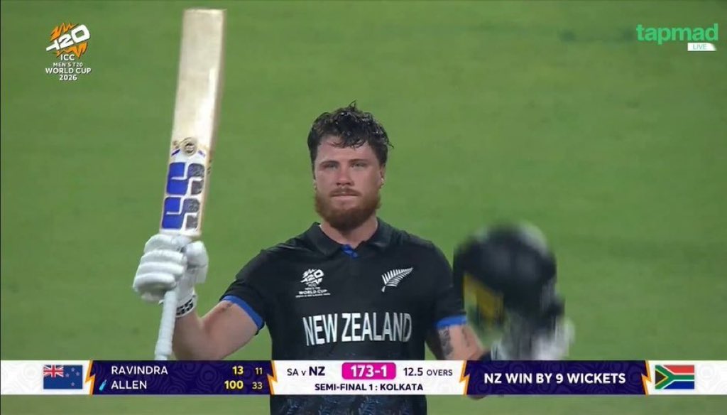 🚨Fastest hundred in T20 World Cup🚨

Finn Allen - 33 balls
Chris Gayle - 47 balls
Chris Gayle - 50 balls
Harry Brook - 50 balls….see more