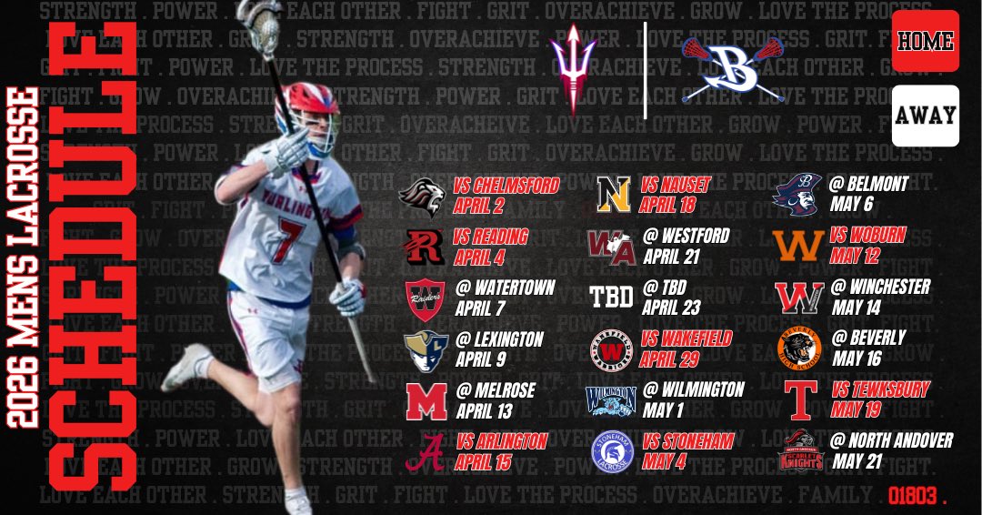 Burlington High School Boys Lacrosse tweet media