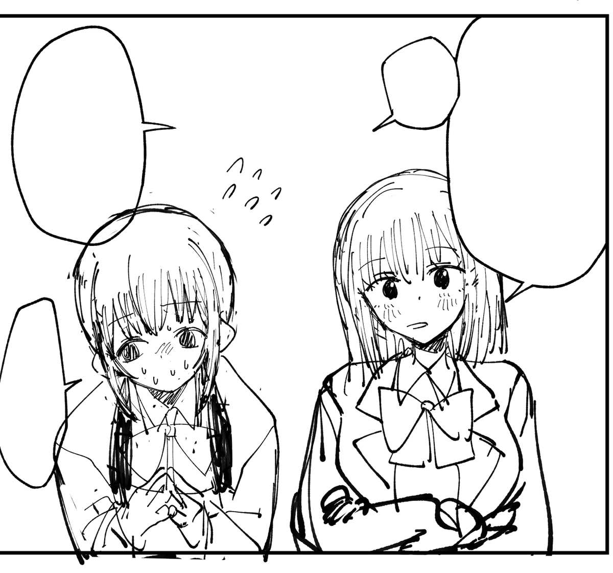 下書きなどしている 