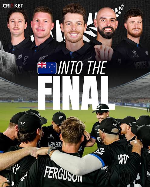 TrendingChapter's tweet photo. Celebrate win & Congratulations @BLACKCAPS 🇳🇿🤝👏😍
Goes to the Final of ICC Men’s @T20WorldCup 2026 🏆
#NZvsSA #NZvSA #SAvsNZ #RSAvsNZ #SAvNZ #T20WC #ICC #McConchie #Jansen #Rabada #Phillips #RachinRavindra #FinnAllen #Seifert #NewZealand #SouthAfrica #Semifinal #FINAL #Kiwis https://t.co/lNzK9VID10