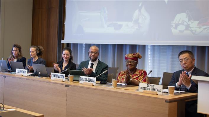 OMC_fr's tweet image. Le Groupe de travail de l'OMC sur les MPME se félicite de son élargissement, met en lumière des entrepreneurs ayant réussi et discute de ses projets pour la CM14 #PME dlvr.it/TRHrB8